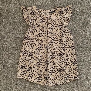 Leopard Print Blouse